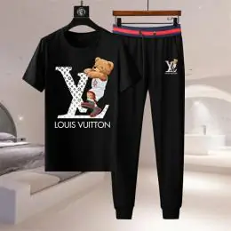 louis vuitton lv survetements manches courtes pour homme s_1211bb3